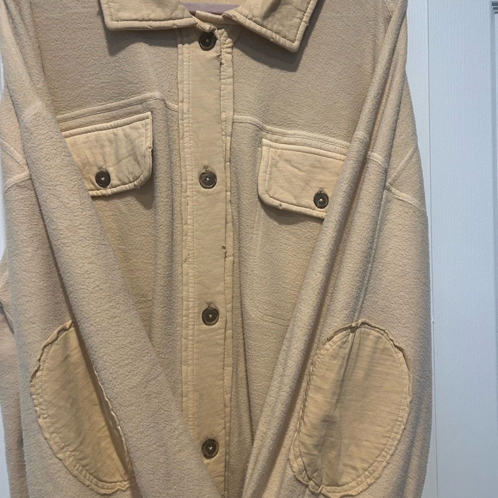 Free People Oversized Shacket NWOT - Picture 9 of 12